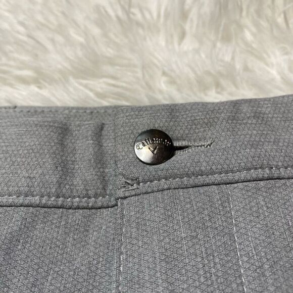 Callaway Golf Pants Grey Mens Size 36x30 Lightweight Casual Performance Comfort - Picture 2 of 12